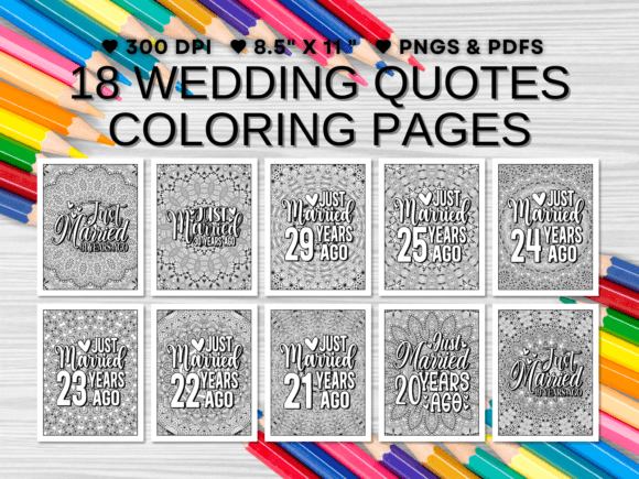 Download 18 Wedding Quotes Coloring Pages - Premium Resources